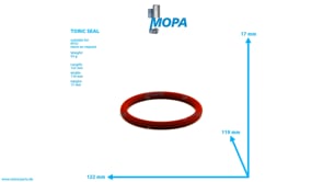 RUNDDICHTRING - 0019970648 passend für MTU Motoren