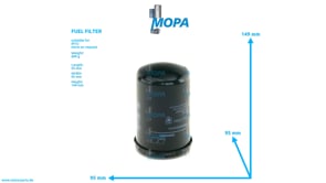 FUEL FILTER - 0020921901 suitable for MTU engines FUEL FILTER - 0020921901 suitable for MTU engines