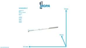SCHRAUBE - 0059905004 passend für MTU Motoren