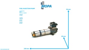 EINSPRITZPUMPE - 0060704101 passend für MTU Motoren