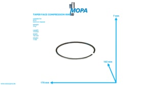 MINUTENRING - 0080376319 passend für MTU Motoren