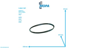 V-BELT SET - 01154308 suitable for MWM & Deutz engines