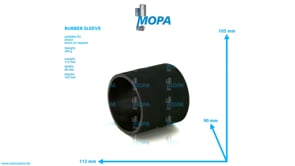 RUBBER SLEEVE - 01171421 suitable for Deutz engines