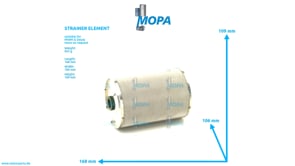 STRAINER ELEMENT - 01174207 suitable for MWM & Deutz engines STRAINER ELEMENT - 01174207 suitable for MWM & Deutz engines