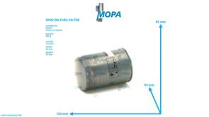 SPIN-ON FUEL FILTER - 01181691 suitable for Deutz engines SPIN-ON FUEL FILTER - 01181691 suitable for Deutz engines