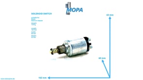 SOLENOID SWITCH - 01307750 suitable for Deutz engines
