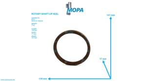 ROTARY SHAFT LIP SEAL - 0139971447 suitable for MTU engines ROTARY SHAFT LIP SEAL - 0139971447 suitable for MTU engines