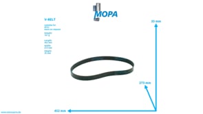 V-BELT - 0139973992 suitable for MTU engines