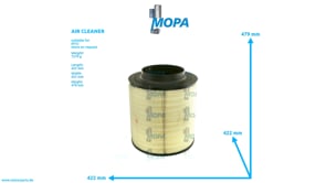 LUFTFILTER - 0180947102 passend für MTU Motoren