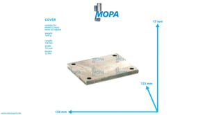 COVER - 02000529 suitable for MWM & Deutz engines