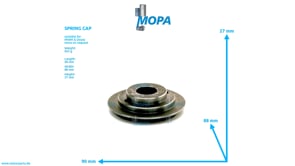 SPRING CAP - 02000606 suitable for MWM & Deutz engines