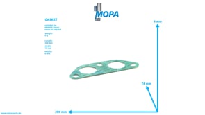 GASKET - 02000779 suitable for MWM & Deutz engines