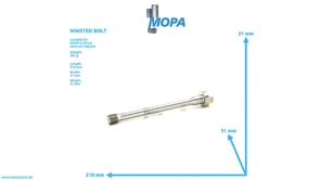 WAISTED BOLT - 02037867 suitable for MWM & Deutz engines WAISTED BOLT - 02037867 suitable for MWM & Deutz engines