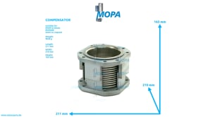 KOMPENSATOR - 02042629 passend für MWM & Deutz Motoren KOMPENSATOR - 02042629 passend für MWM & Deutz Motoren