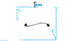 HIGH PRESSURE PIPE (leakage secured) - 02046361 suitable for MWM & Deutz engines HIGH PRESSURE PIPE (leakage secured) - 02046361 suitable for MWM & Deutz engines