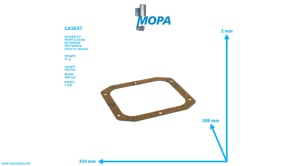 GASKET - 02050180 suitable for MWM & Deutz engines