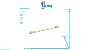 WAISTED STUD - 02067534 suitable for MWM & Deutz engines WAISTED STUD - 02067534 suitable for MWM & Deutz engines