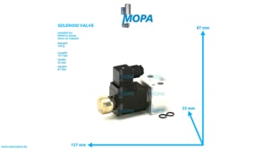 SOLENOID VALVE - 02070684 suitable for MWM & Deutz engines