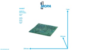 GASKET - 02071451 suitable for MWM & Deutz engines