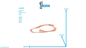 GASKET - 02111670 suitable for Deutz engines