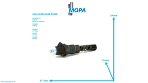 HIGH-PRESSURE PUMP - 02113696 suitable for Deutz engines