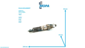 EINSTECKELEMENT - 02124346 passend für MWM & Deutz Motoren EINSTECKELEMENT - 02124346 passend für MWM & Deutz Motoren