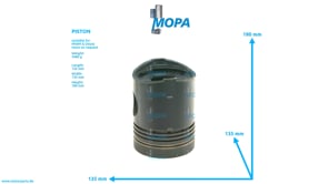 PISTON - 02152623 suitable for MWM & Deutz engines