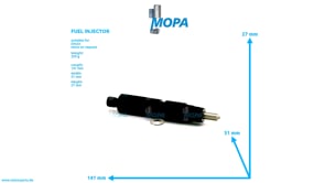 FUEL INJECTOR - 02233085 suitable for Deutz engines