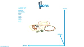 GASKET SET - 02910178 suitable for MWM & Deutz engines