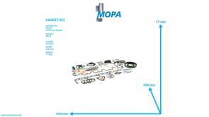 GASKET SET - 02937593 suitable for Deutz engines
