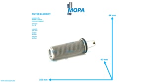 FILTER ELEMENT - 03113714 suitable for MWM & Deutz engines FILTER ELEMENT - 03113714 suitable for MWM & Deutz engines
