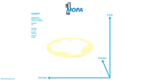 GASKET - 03311676 suitable for MWM & Deutz engines