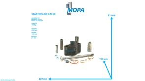 ANLASSVENTIL - 03476450 passend für MWM & Deutz Motoren ANLASSVENTIL - 03476450 passend für MWM & Deutz Motoren