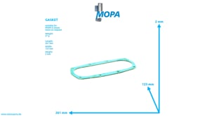 GASKET - 04000838 suitable for MWM & Deutz engines