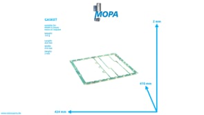 GASKET - 04034225 suitable for MWM & Deutz engines