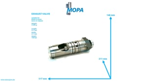 EXHAUST VALVE - 04042266 suitable for MWM & Deutz engines