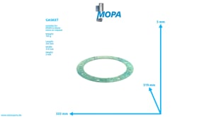 DICHTUNG - 04046472 passend für MWM & Deutz Motoren