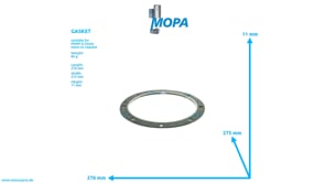 GASKET - 04054669 suitable for MWM & Deutz engines