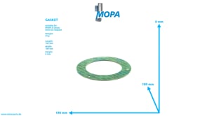 GASKET - 04070549 suitable for MWM & Deutz engines