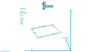 GASKET - 04072379 suitable for MWM & Deutz engines