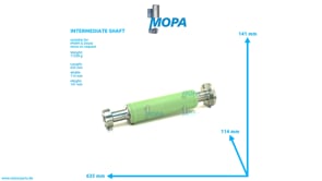 INTERMEDIATE SHAFT - 04092731 suitable for MWM & Deutz engines