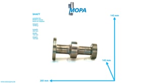 SHAFT - 04092786 suitable for MWM & Deutz engines