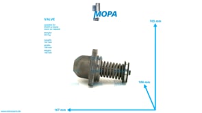 VENTIL - 04092839 passend für MWM & Deutz Motoren