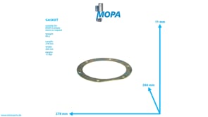 GASKET - 04093965 suitable for MWM & Deutz engines