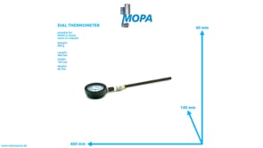 ZEIGERTHERMOMETER - 04094726 passend für MWM & Deutz Motoren