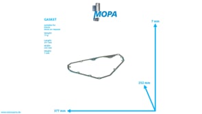 GASKET - 04185696 suitable for Deutz engines