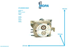 ZYLINDERKOPF - 04188760 passend für Deutz Motoren