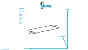 GASKET - 04227503 suitable for Deutz engines