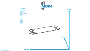 GASKET - 04227504 suitable for Deutz engines
