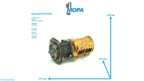RAW WATER PUMP - 04228548 suitable for Deutz engines